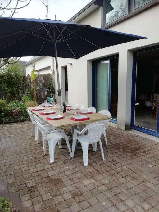 Maison Familiale Sur La Cote D'Emeraude Lancieux Exteriör bild