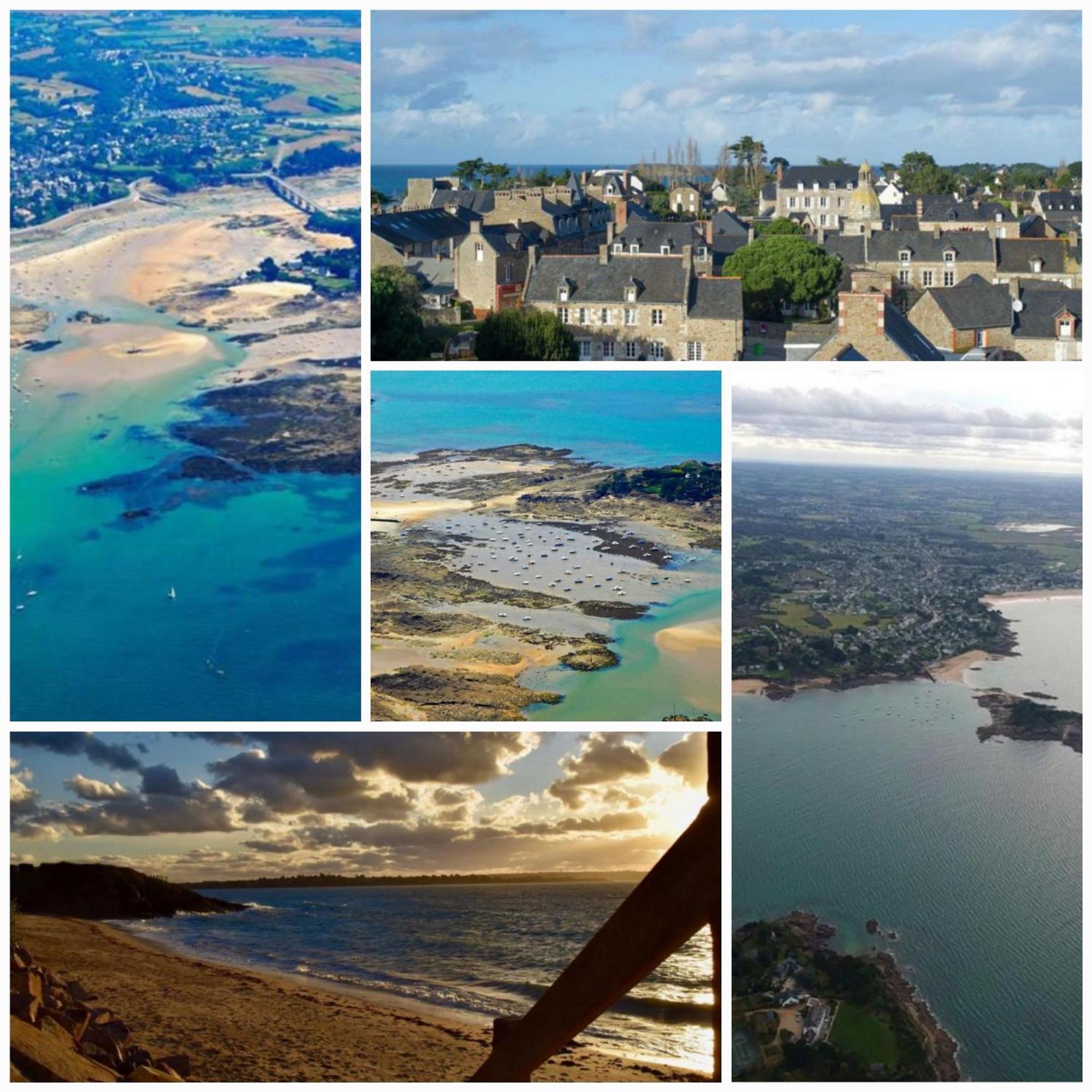 Maison Familiale Sur La Cote D'Emeraude Lancieux Exteriör bild