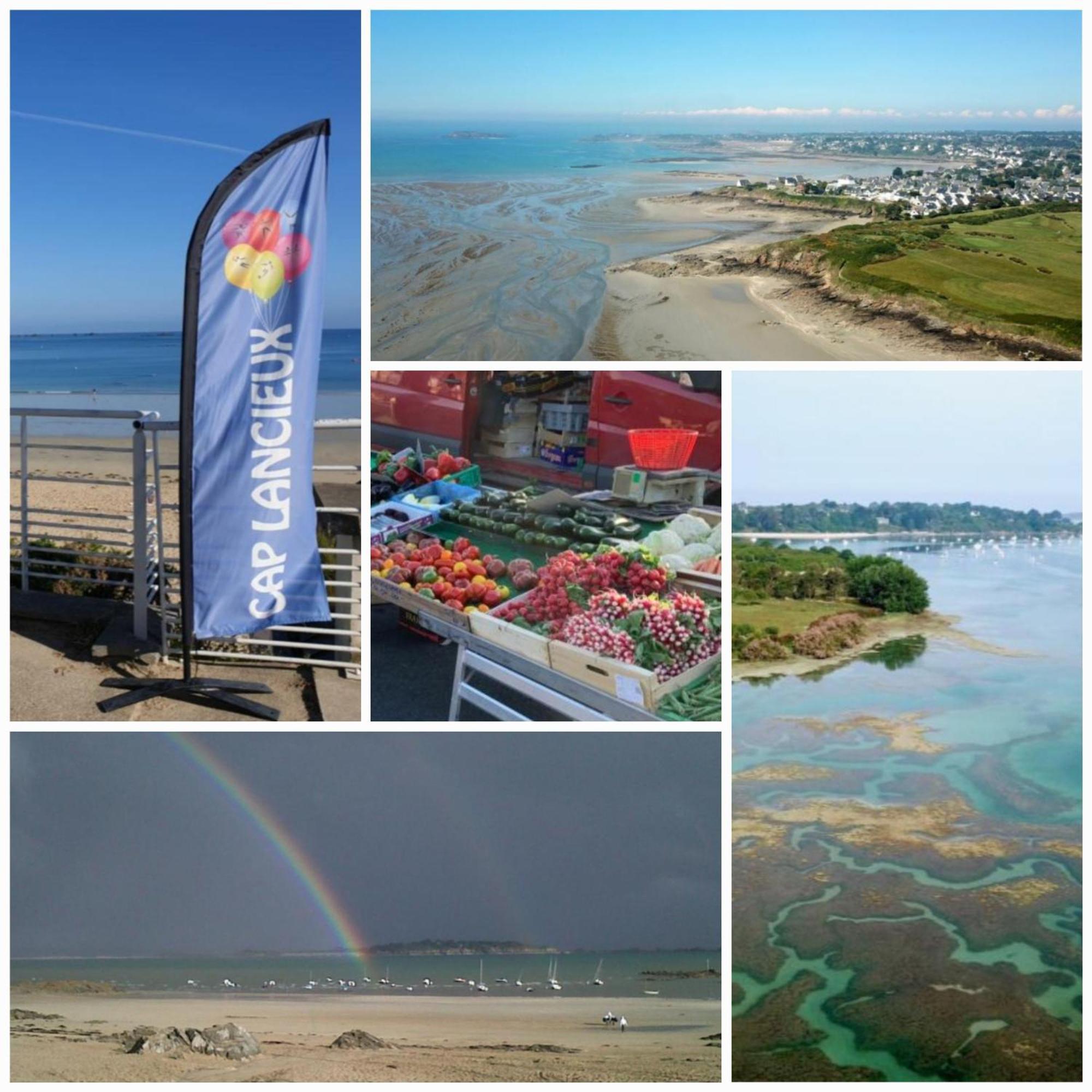 Maison Familiale Sur La Cote D'Emeraude Lancieux Exteriör bild