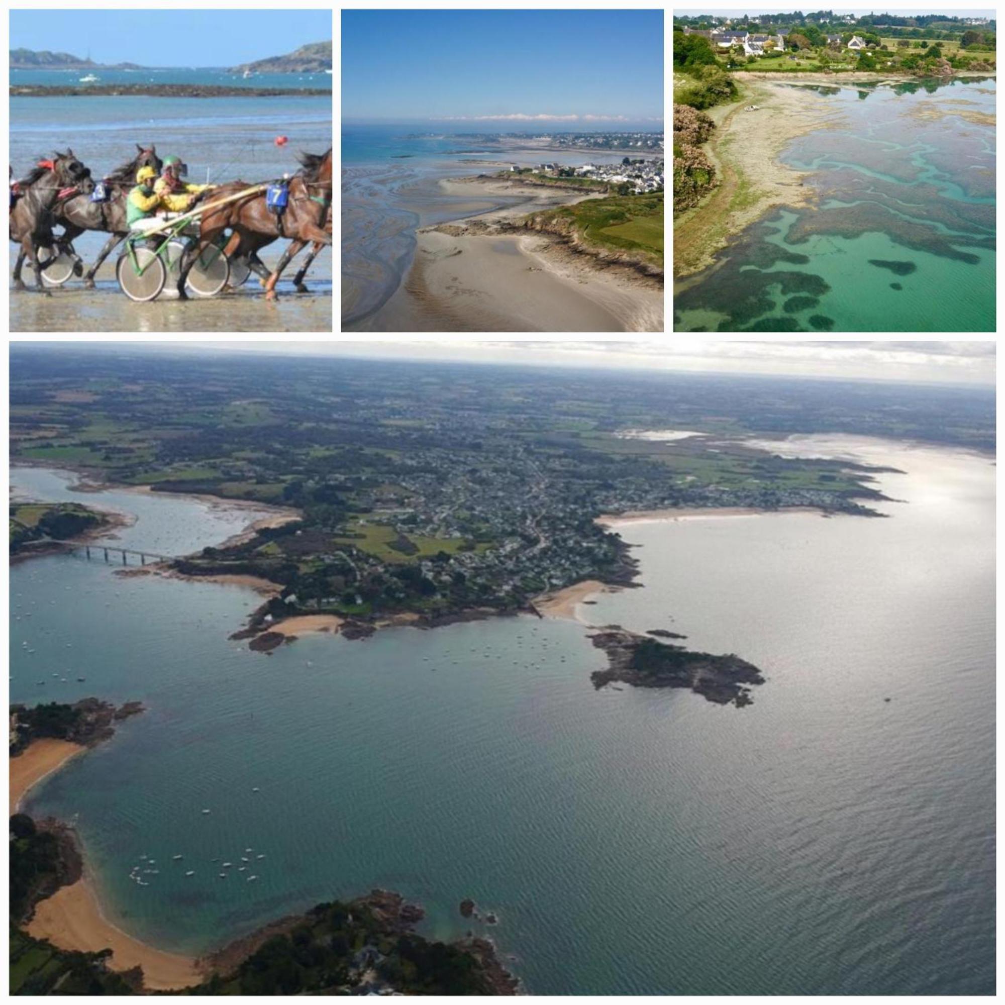 Maison Familiale Sur La Cote D'Emeraude Lancieux Exteriör bild